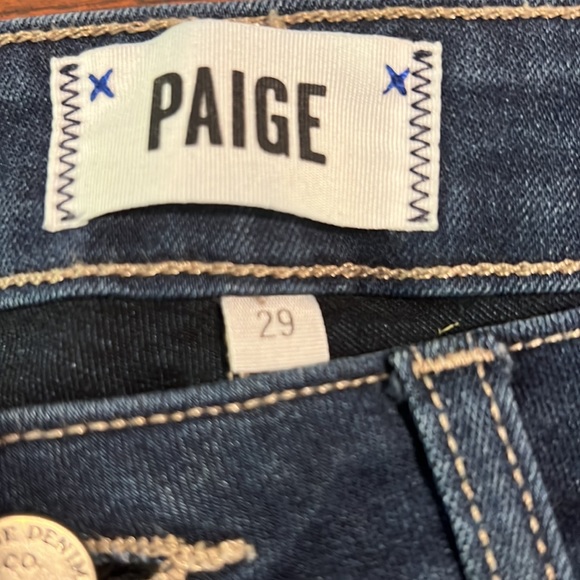 Paige Verdugo Ankle Skinny Jeans in Excellent Condition sz29 - Picture 4 of 5